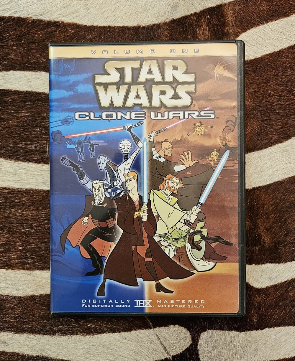 2005 Star Wars Clone Wars Volume One DVD Genndy Tartakovsky Animated Series